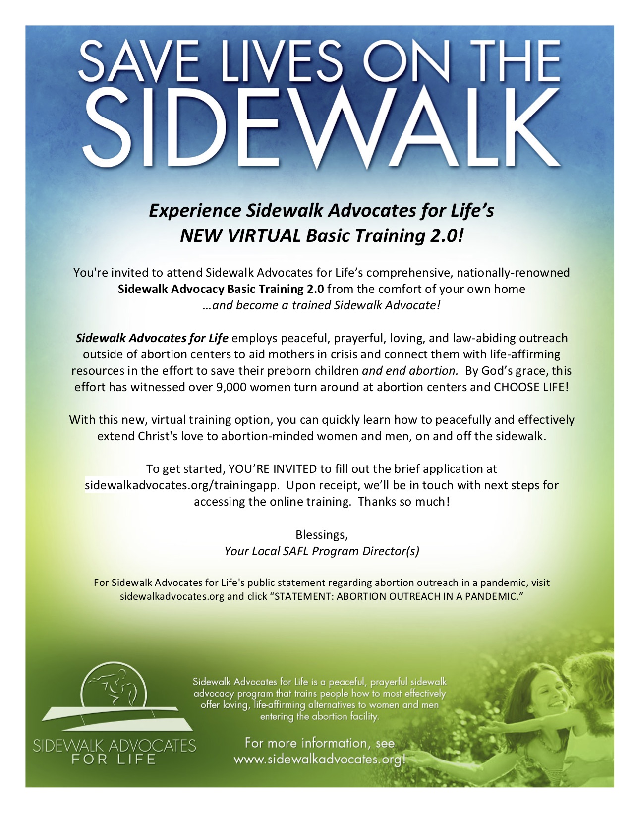 6092822d87e50 Prospective Sidewalk Advocate Virtual Training Invite